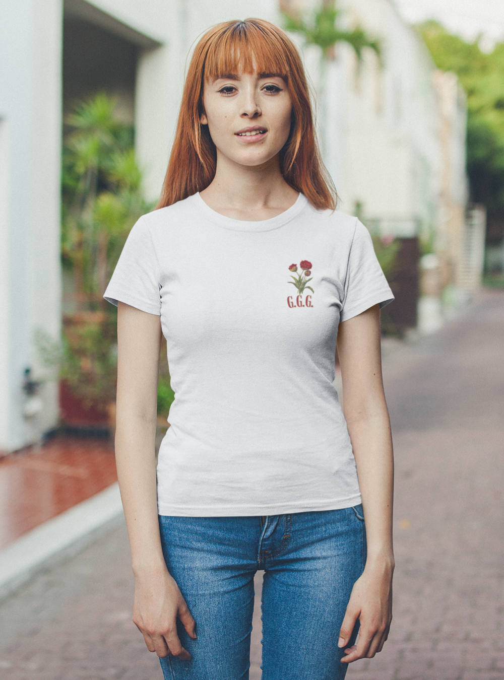 Girls Got Goals (backprint) | Premium Organic Ladies T-Shirt