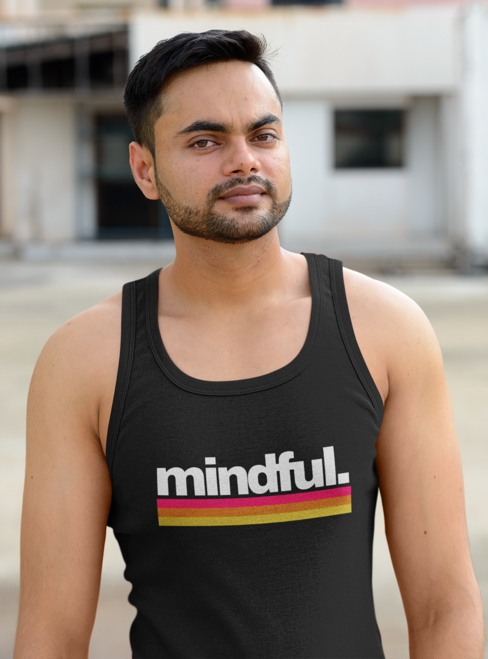 Mindful. 2.0 | Premium Cotton Mens Tank Top