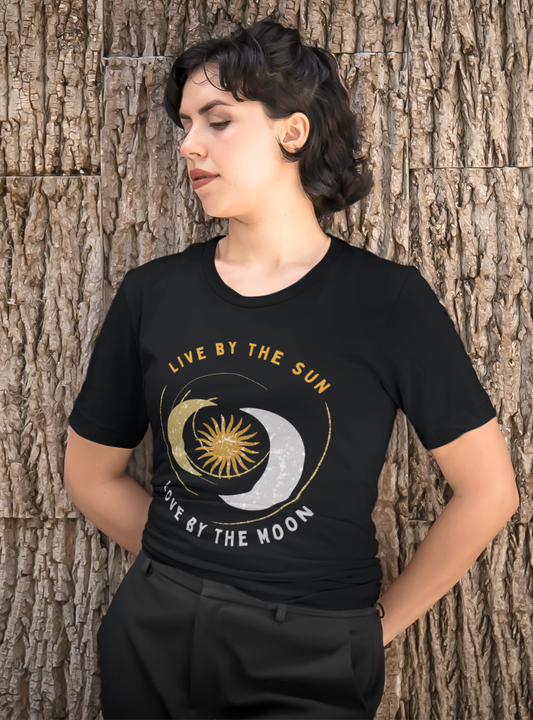 Live By The Sun | Premium Organic Ladies T-Shirt