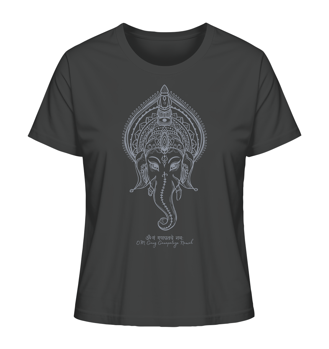 Ganesh Mantra | Premium Organic Ladies T-Shirt