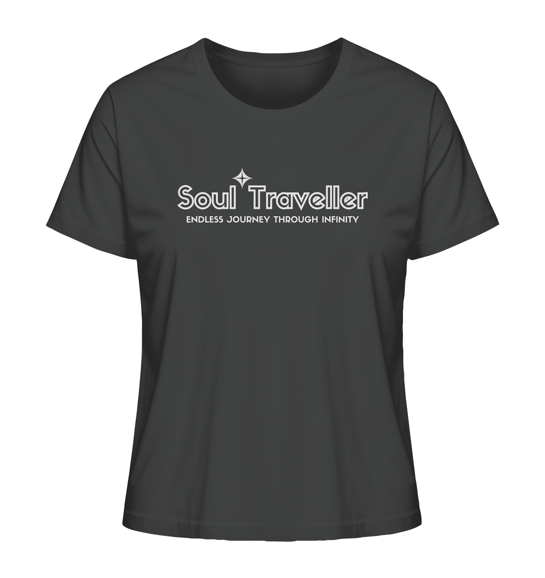 Soul Traveler (backprint) | Premium Organic Ladies T-Shirt