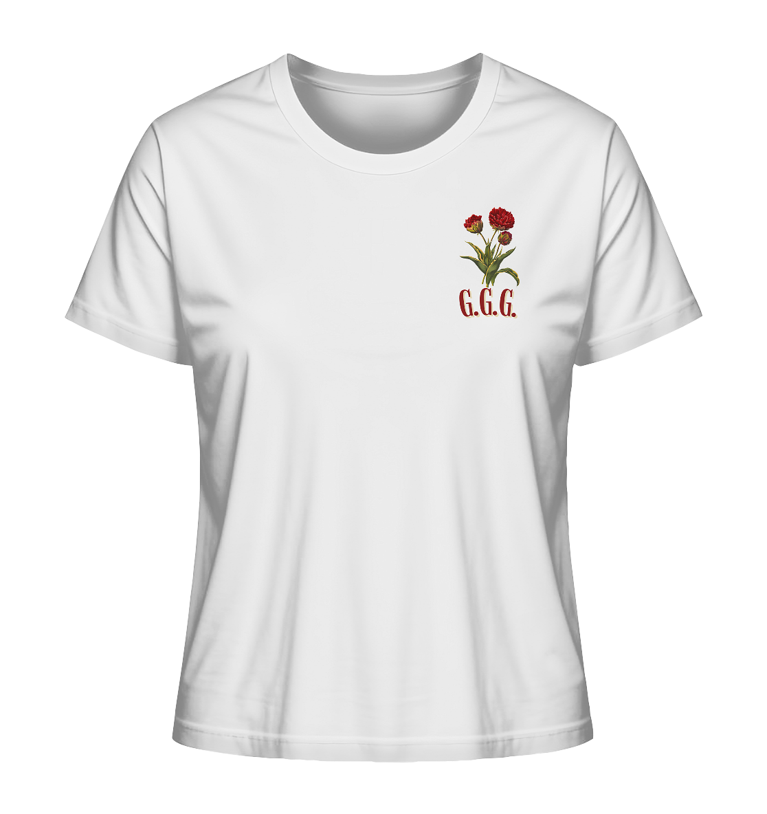 Girls Got Goals (backprint) | Premium Organic Ladies T-Shirt