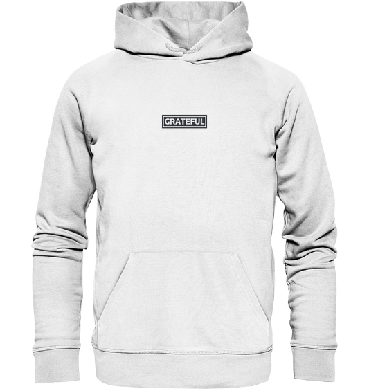 Grateful | Premium Organic Unisex Hoodie (Stick)